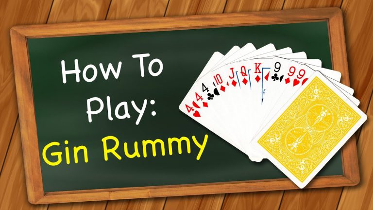 قانون بازی جین رامی Gin Rummy