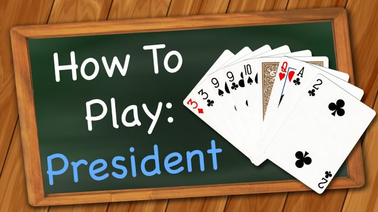 آموزش بازی با کارت پرزیدنت Presidents