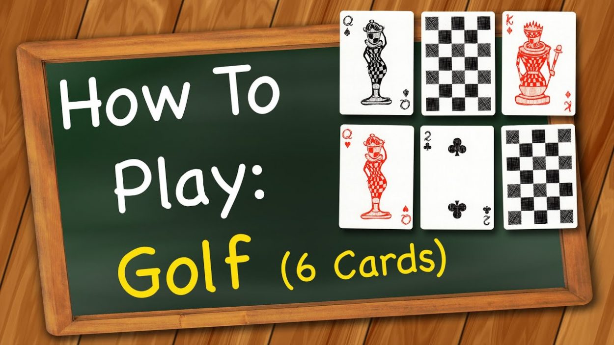 آموزش بازی گلف شش کارته Six Card Golf