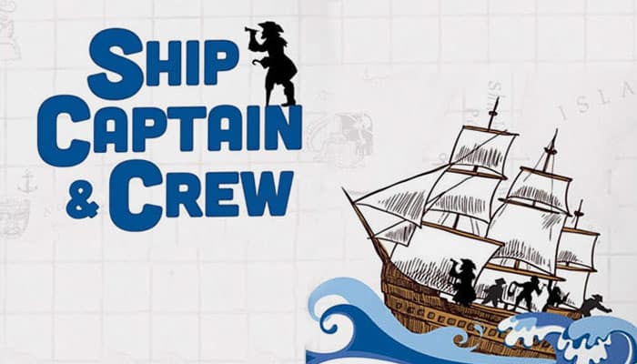 قوانین بازی Ship, Captain و Crew یا کشتی، ناخدا، خدمه