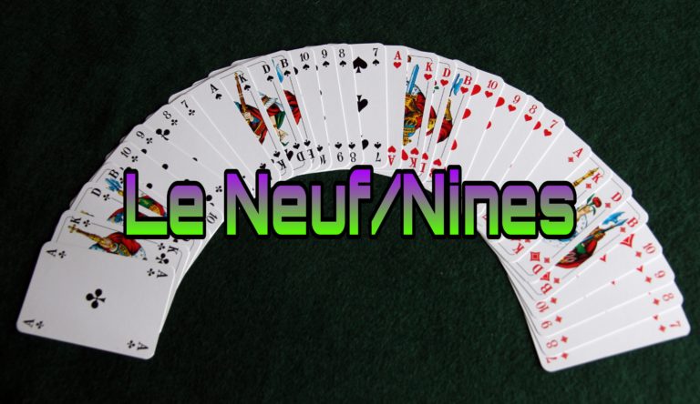 معرفی، آموزش و بررسی بازی کارتی نوف / ناین (Le Neuf / Nine)